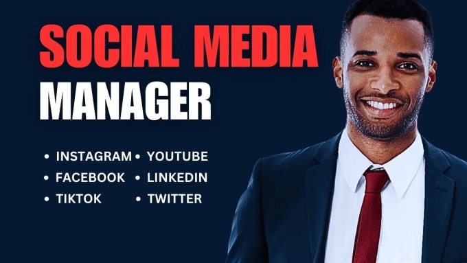 Gig Preview - Be your professional social media manager for your brand