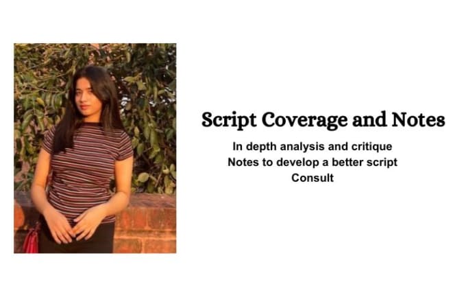 Gig Preview - Write professional coverage of your scripts