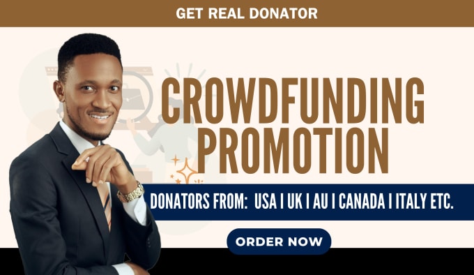 Gig Preview - Do crowdfunding promotion, crowdfunding marketing, kickstarter campaign gofundme