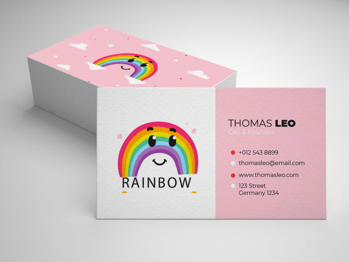 Gig Preview - Design business card, luxury business card, modern business card, visiting card