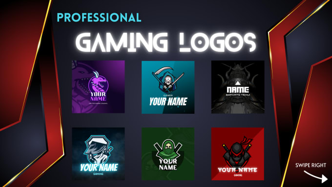 Gig Preview - Create a stunning esport and gaming logo design