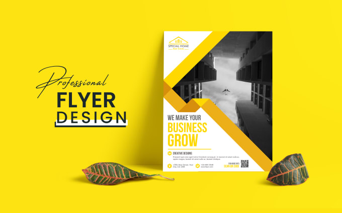 Gig Preview - Design professional business flyer, brochure, and eddm postcard