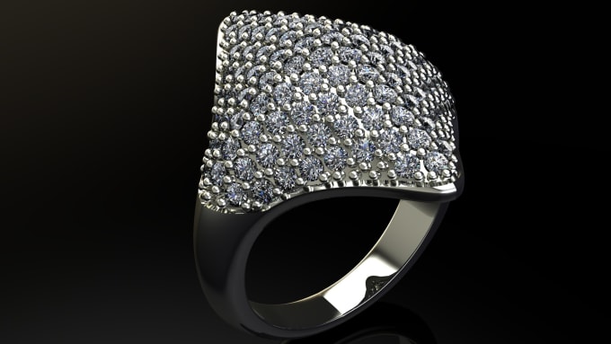 Gig Preview - Create 3d cad jewelry design and do stunning rendering