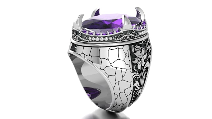 Gig Preview - Do 3d cad jewelry design and HD rendered images