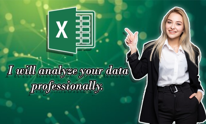 Gig Preview - Excel data analysis or statistical data analysis with excel