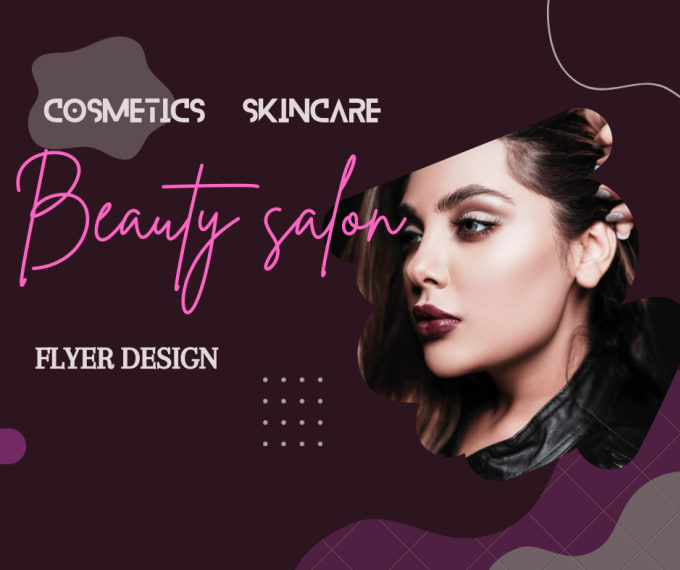 Gig Preview - Design beauty and skincare product label, beauty, spa, haircare flyer and post