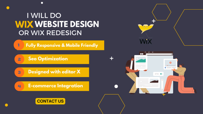 Gig Preview - Do wix website design or wix redesign