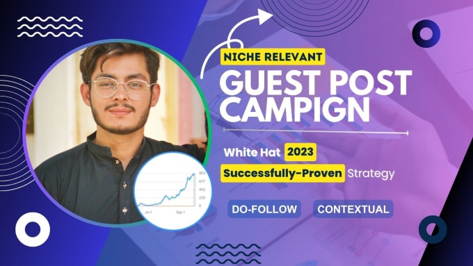 Gig Preview - Provide high da dofollow guest posts in niche relevant blogs