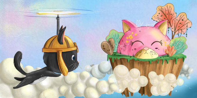 Gig Preview - Create captivating illustrations for childrens books