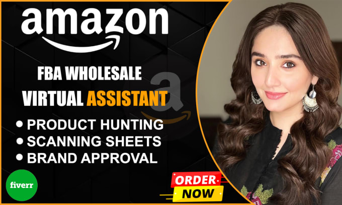 Gig Preview - Be your amazon fba wholesale virtual assistant