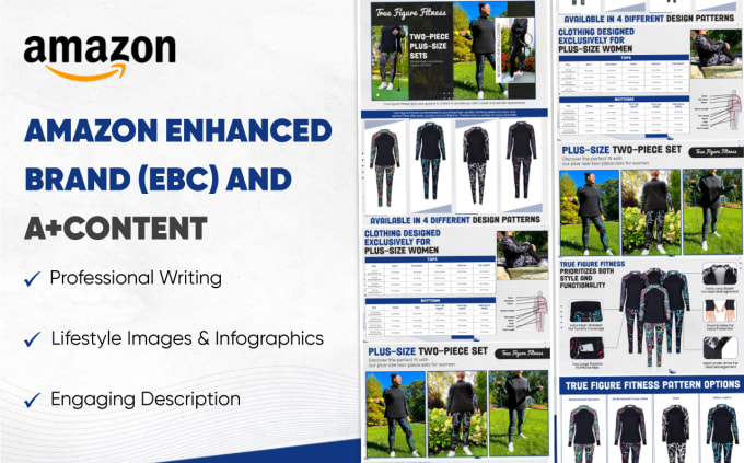 Gig Preview - Design expert amazon a plus content ebc banners that convert