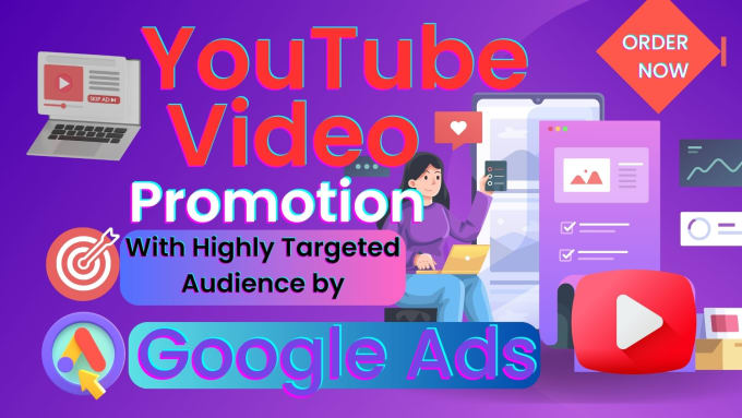 Gig Preview - Run and manage google video ads campaign, youtube video ads