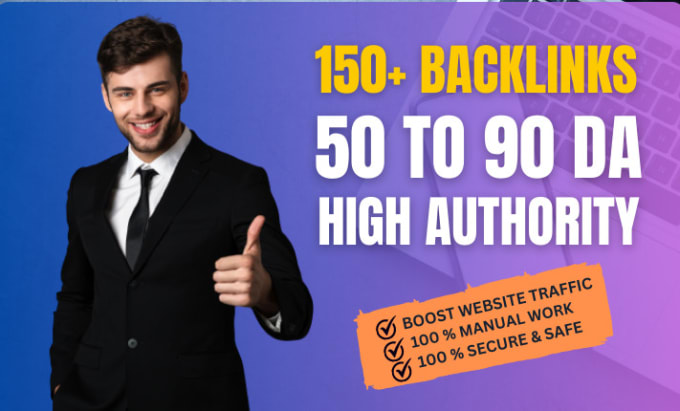 Gig Preview - Create authority backlinks dofollow link building