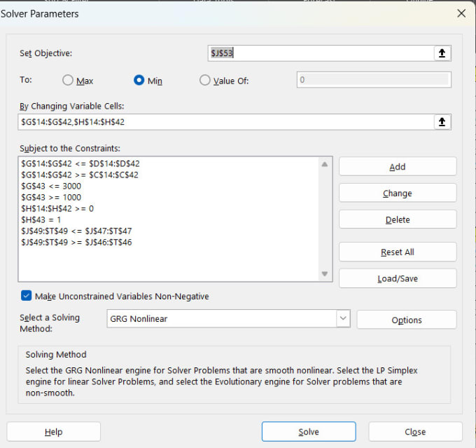 Gig Preview - Optimise cost, lead time, profit, revenue, transportation time