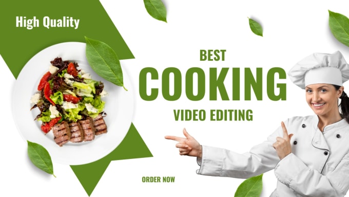 Gig Preview - Create cooking video recipe  and food recipe for youtube, instagram