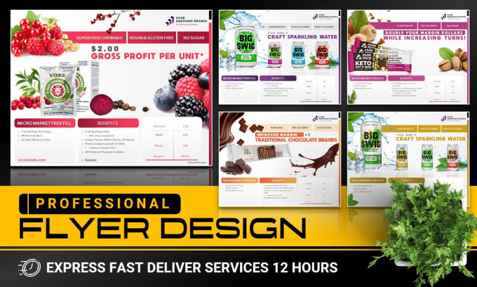 Gig Preview - Design modern flyer, bifold, trifold, brochure for business