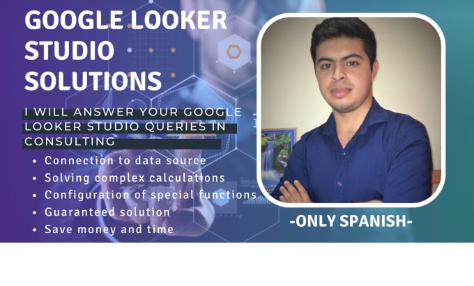 Gig Preview - Give support on looker studio on live zoom call