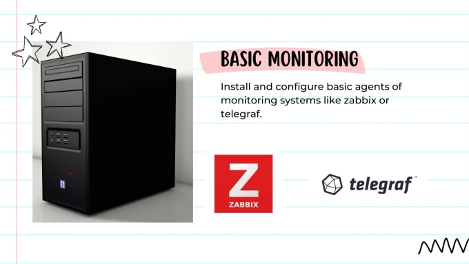 Gig Preview - Configure a monitoring system basic or advanced