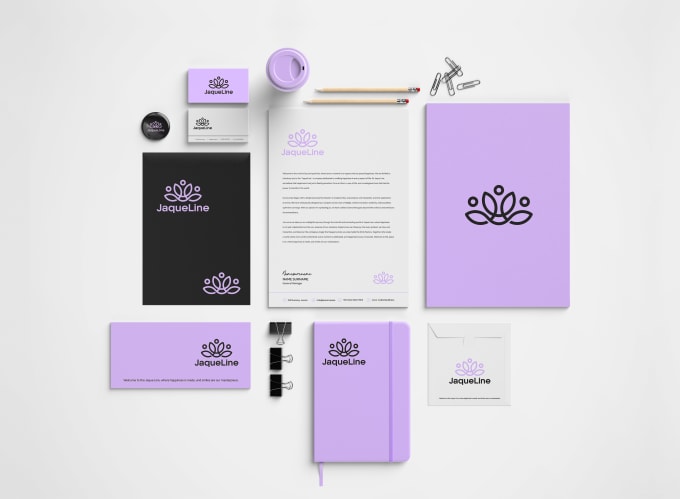 Gig Preview - Do minimalist business logo, corporate brand style guides book, branding kit