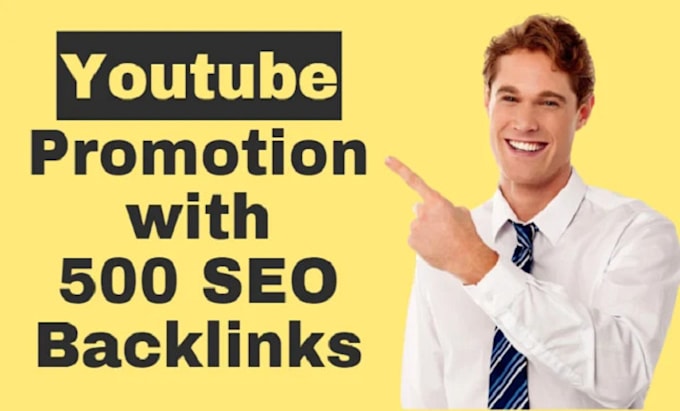 Bestseller - do organic youtube video promotion and SEO backlinks for ranking