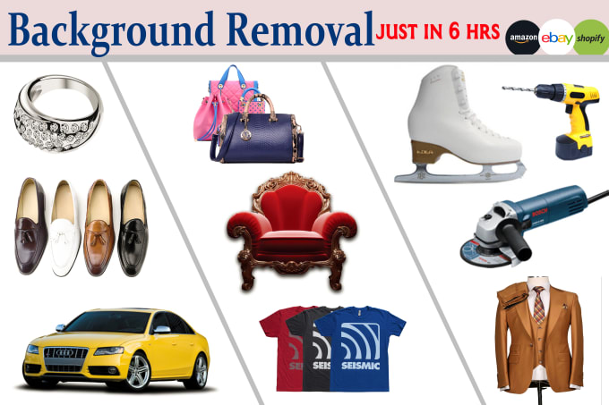 Gig Preview - Do photo background removal and clipping path service