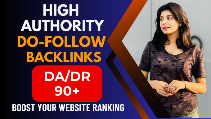 Gig Preview - Build high authority dr 90 dofollow white hat manual quality seo backlinks