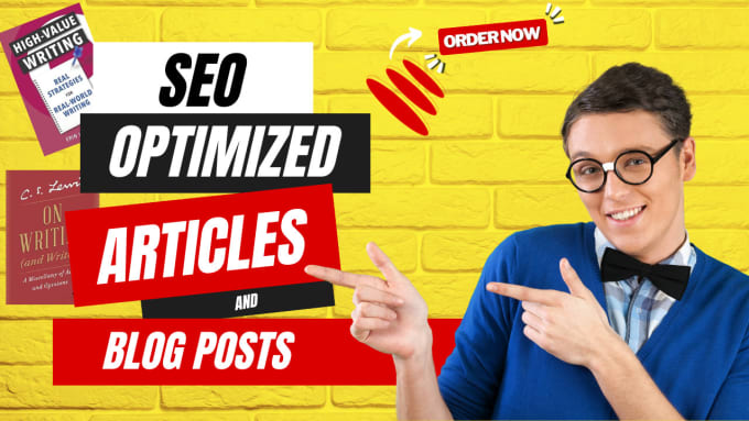 Gig Preview - Write SEO optimized articles and blog posts