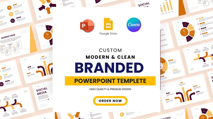 Gig Preview - Design modern powerpoint presentation,PPT templates, google and canva slides