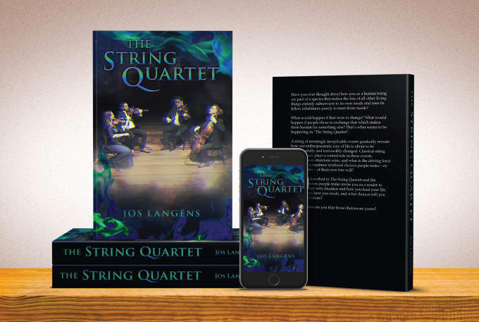 Gig Preview - Do prime book cover design ebook paperback hardcover dust jacket