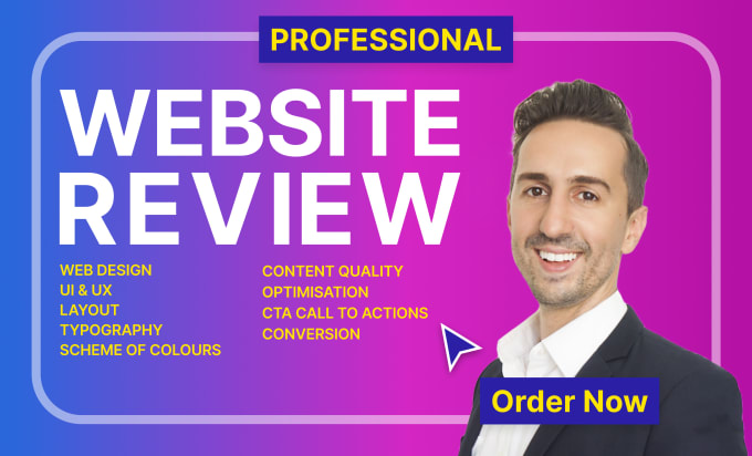 Gig Preview - Review your website user experience and suggest improvements