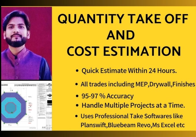 Gig Preview - Do professional construction estimation and takeoff with planswift or bluebeam