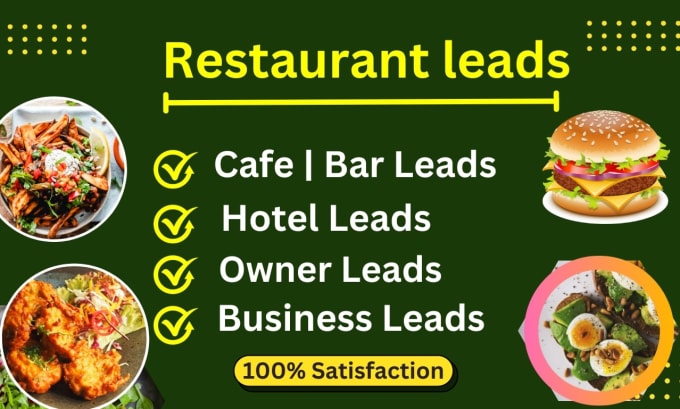 Gig Preview - Provide restaurant and hotel leads for any country