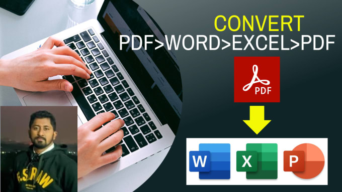 Gig Preview - Do convert pdf to word or excel to pdf