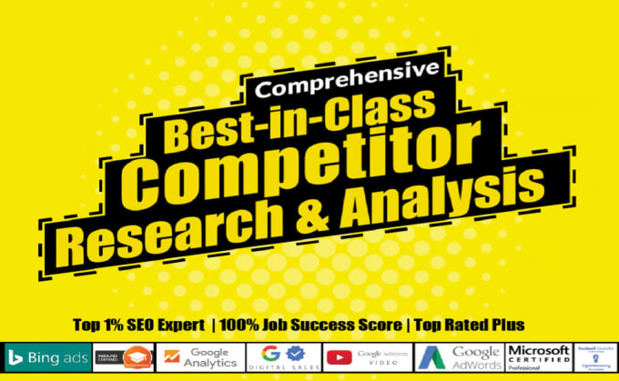 Gig Preview - Be your SEO competitor analysis and expert