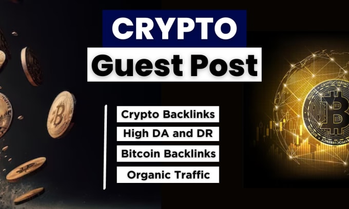 Gig Preview - Publish a crypto, bitcoin guest post on high da blog for SEO backlinks