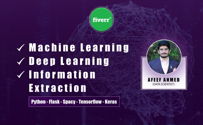 Gig Preview - Do machine learning and deep learning projects in python