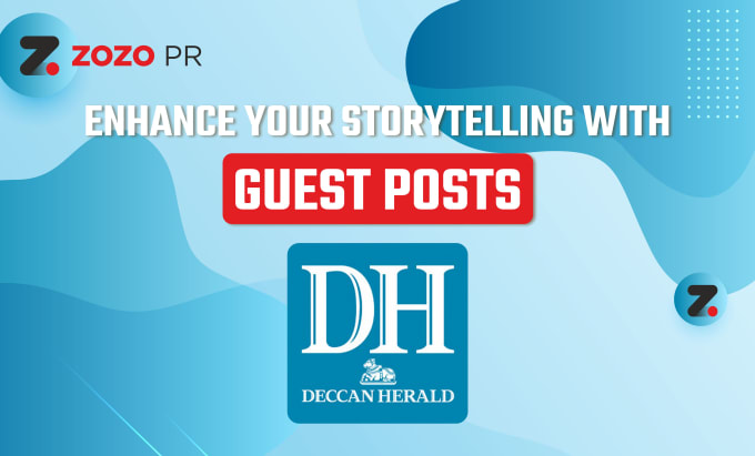 Gig Preview - Do 1 guest post on deccan herald with 5 backlinks