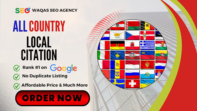 Gig Preview - 200 all country local citations for local SEO