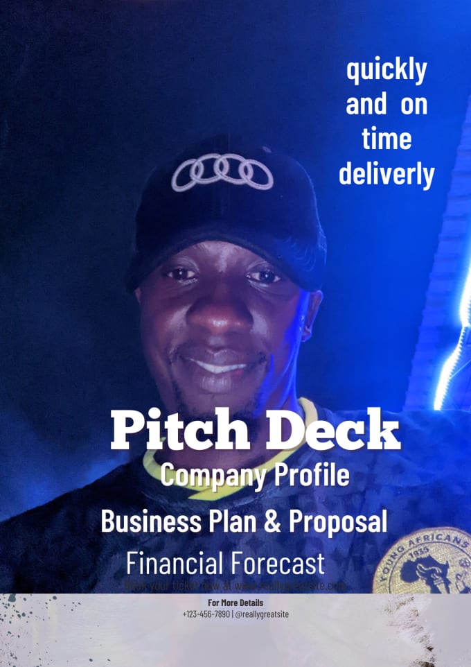 Gig Preview - Create a modern investor pitch deck profile,