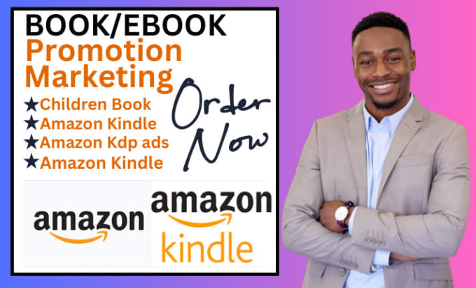 Gig Preview - Create organic amazon kindle ebook promotion, children book, romance marketing