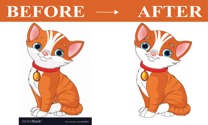 Gig Preview - Redraw or vectorize your logo art images into perfect vectors