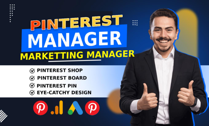 Gig Preview - Be pinterest marketing manager , pin creation, ads expert ,boost real traffic