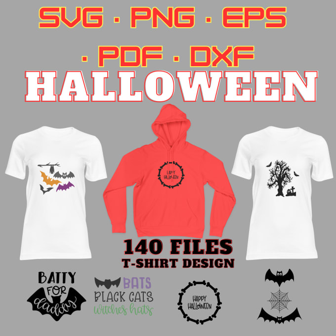 Halloween T-shirt Design Bundle Graphic by mninishat · Creative