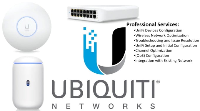 Gig Preview - Setup and optimize unifi wireless aps, udr and udms