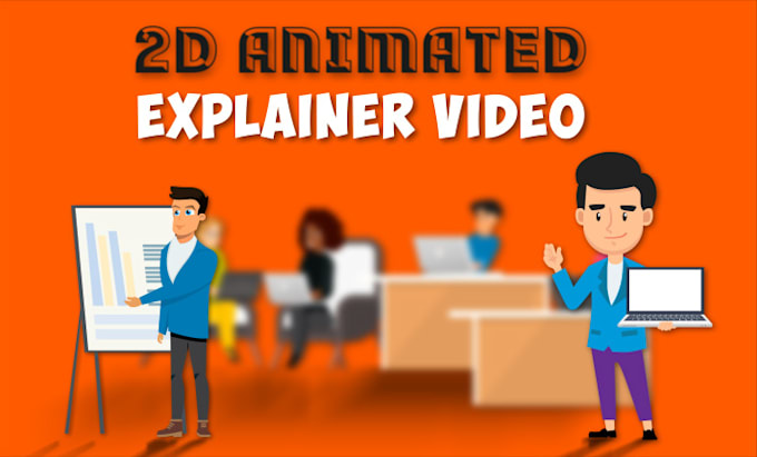 Gig Preview - Create a professional 2d animated explainer video