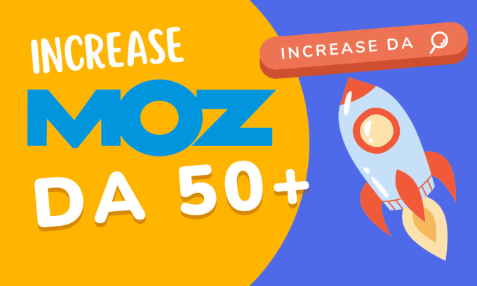 Gig Preview - Increase moz da 50 with high domain authority seo backlinks