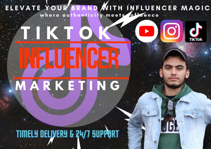 Gig Preview - Find best tiktok influencer list for influencer marketing