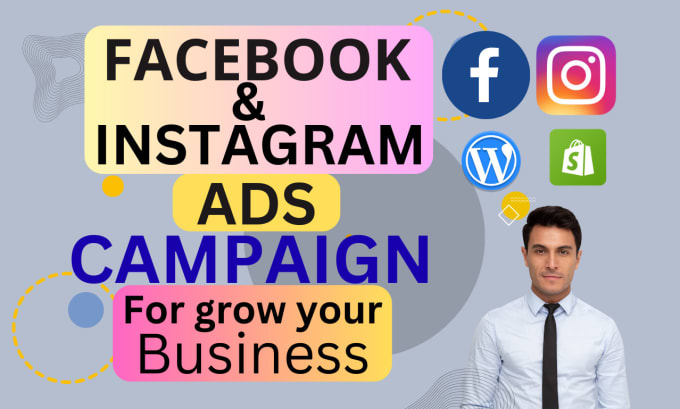 Gig Preview - Setup run and manage your facebook and instagram ads campaign