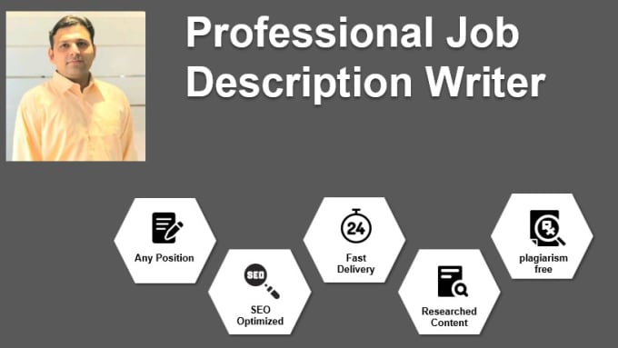 Gig Preview - Create a perfect job description for any position