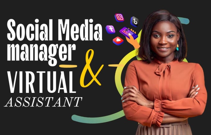 Gig Preview - Be your black friday social media manager personal virtual assistant,